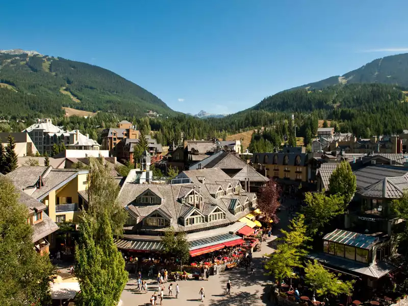 Canadian Rockies Road & Rail Retreat | Whistler Village