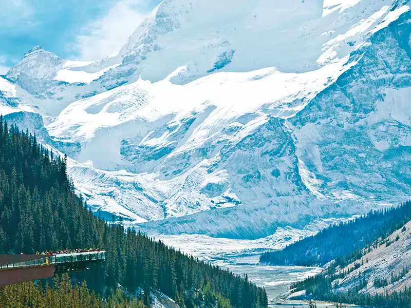 Canadian Rockies & the White Pass and Yukon Railroad | Columbia Glacier Skywalk