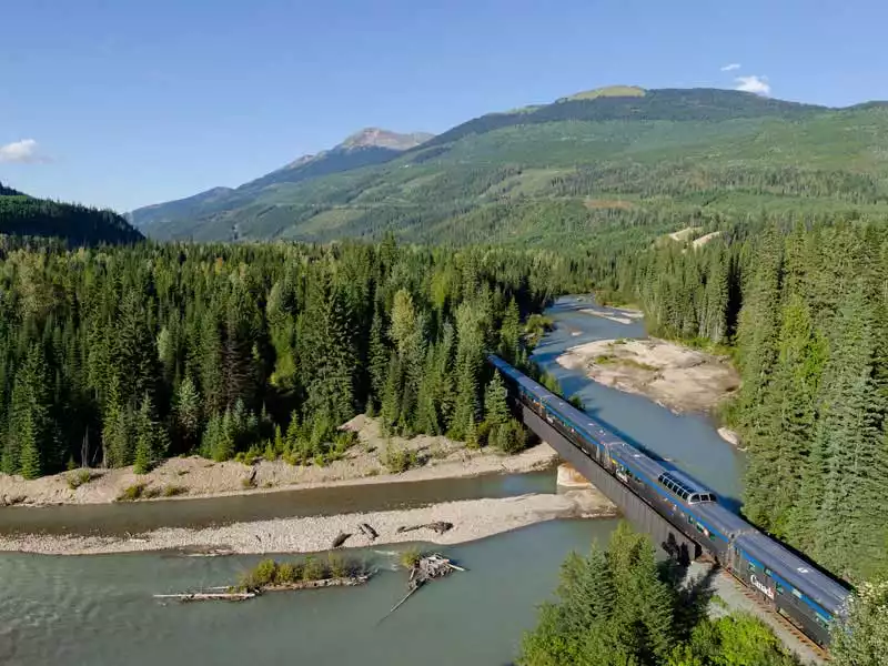Canadian Rockies by Rail Grand Circle Tour | VIA Rail Train