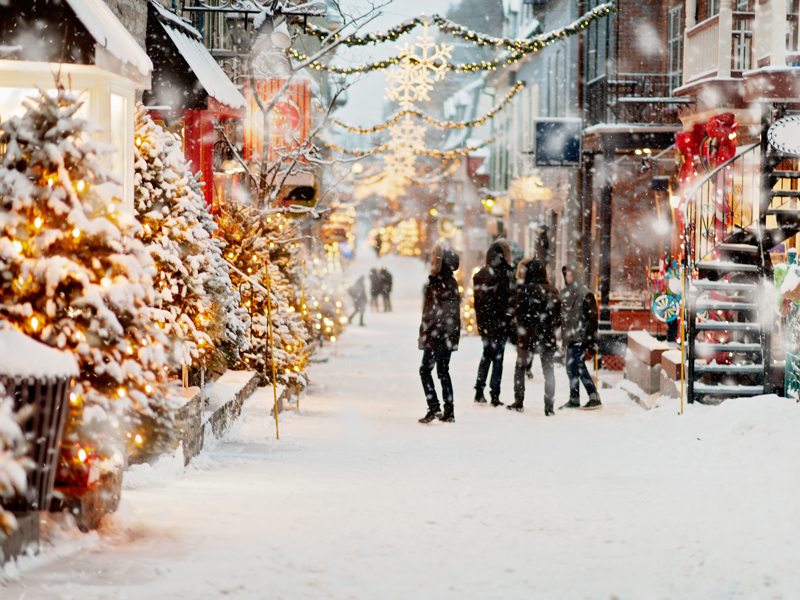 Montreal & Quebec Cities by Rail | Winter Splendors