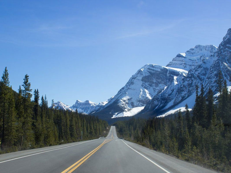 Icefields Parkway Канада