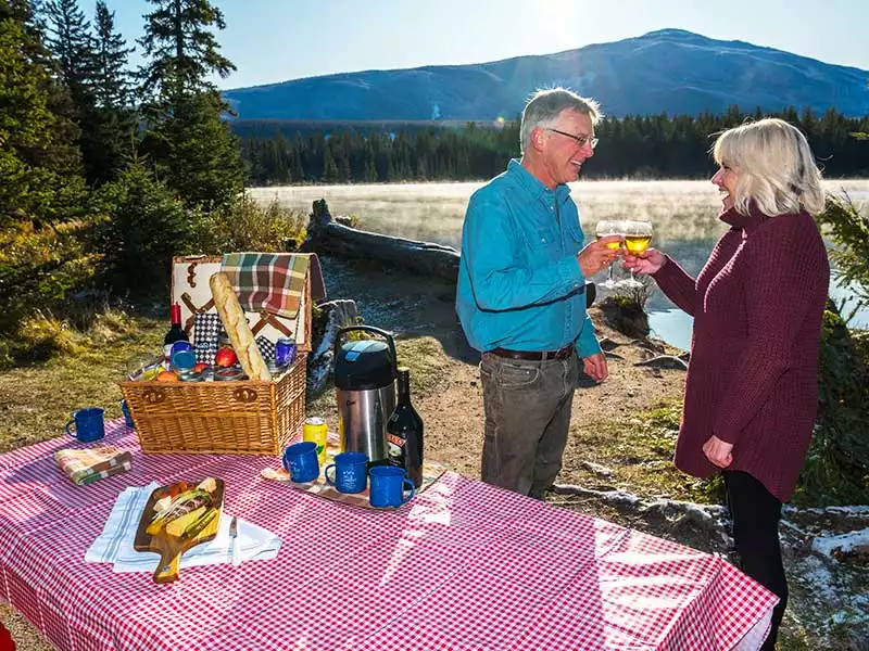 Signature Canadian Rockies by Train | Picnic Lunch Canadian Rockies