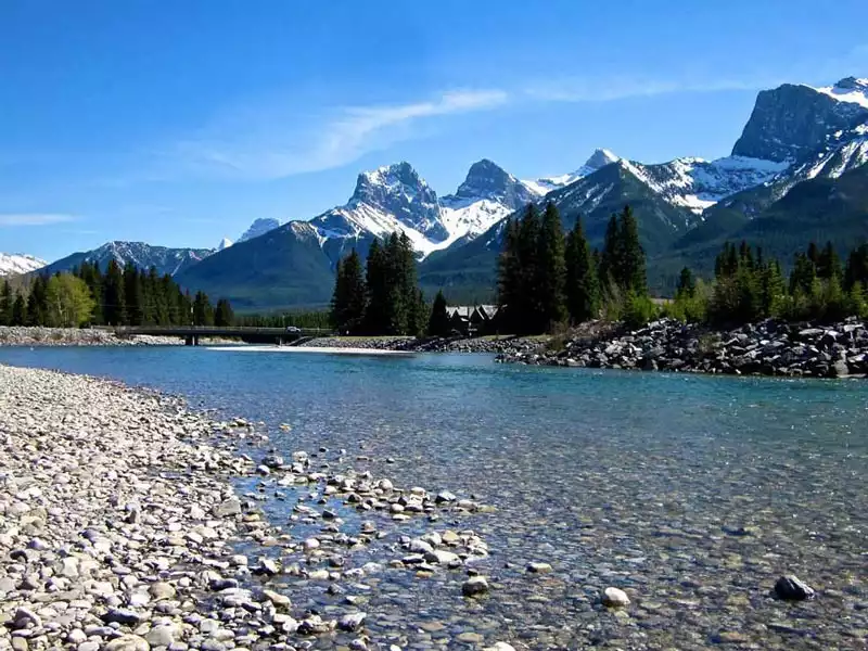 Best Selling Canadian Rockies by Rail | Bow River near Banff