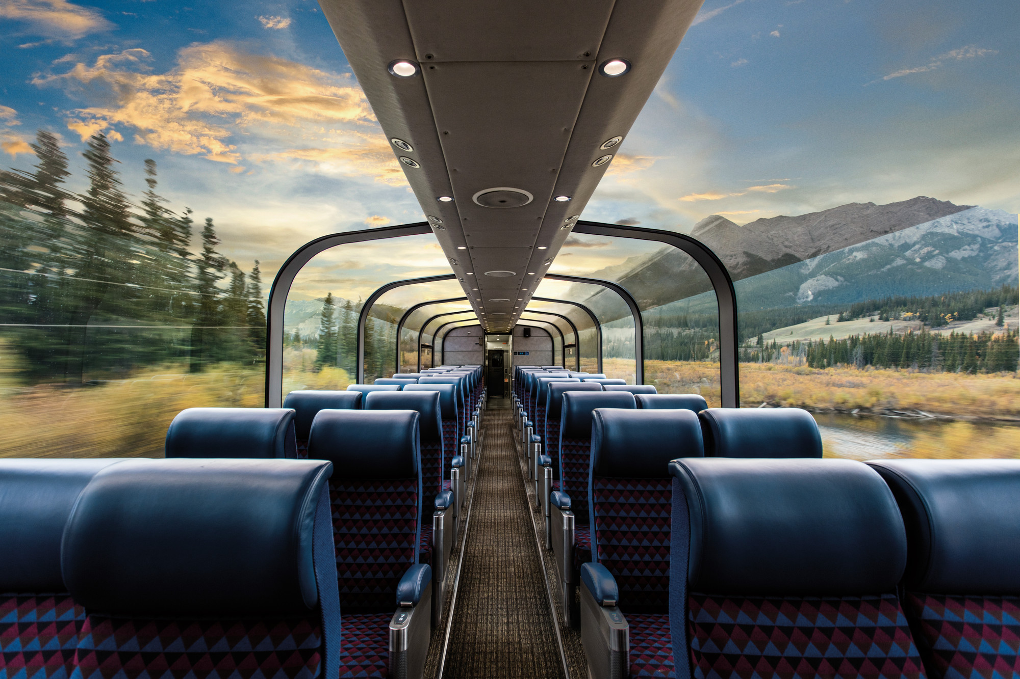 luxury rail trips canada